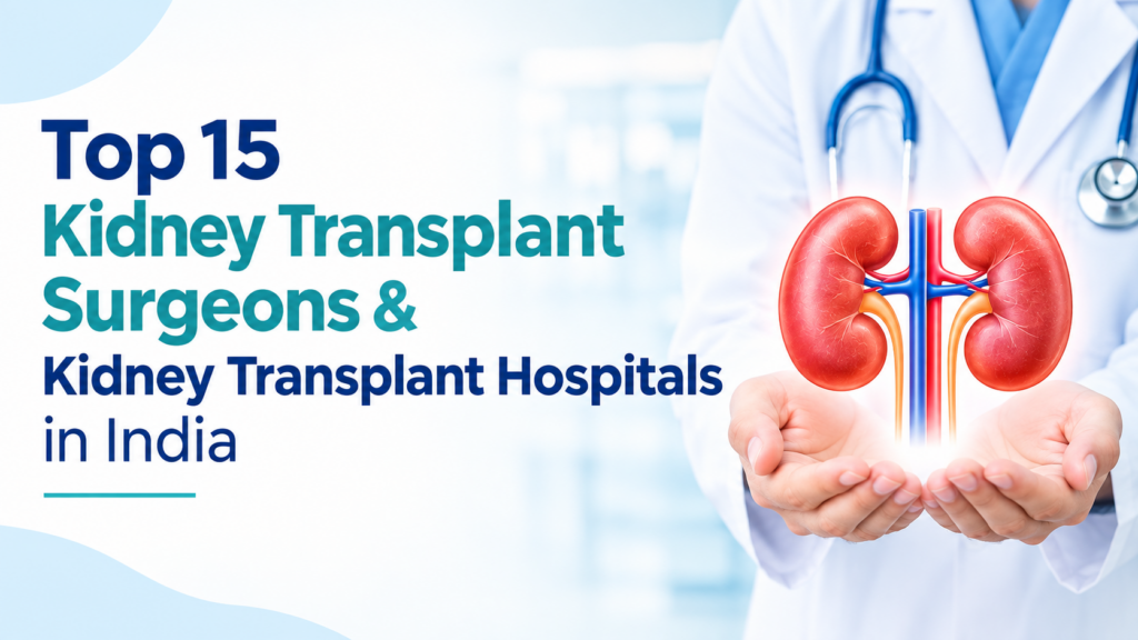 Kidney transplant cost, top hospitals and best surgeons in India